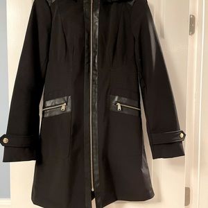 Via Spiga hooded rain coat gently used